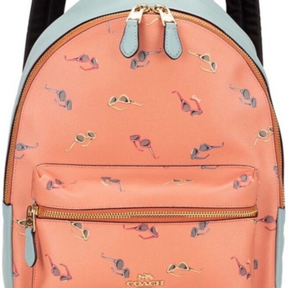 Coach "Sunglass Design" backpack purse - Picture 2 of 8